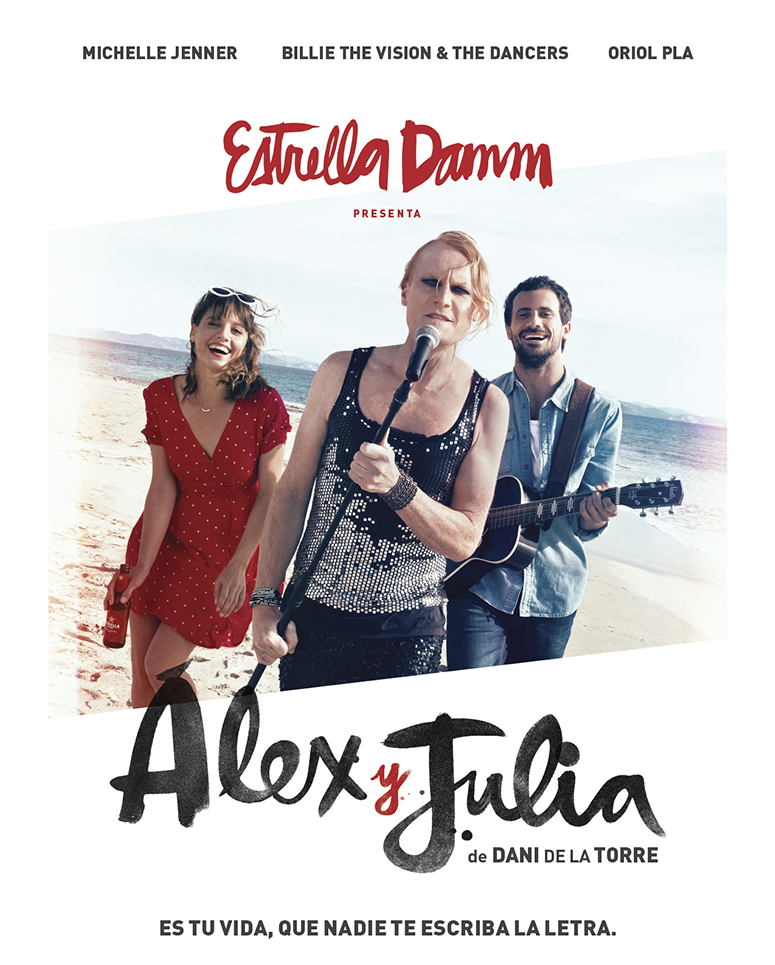 cartel Álex y Julia